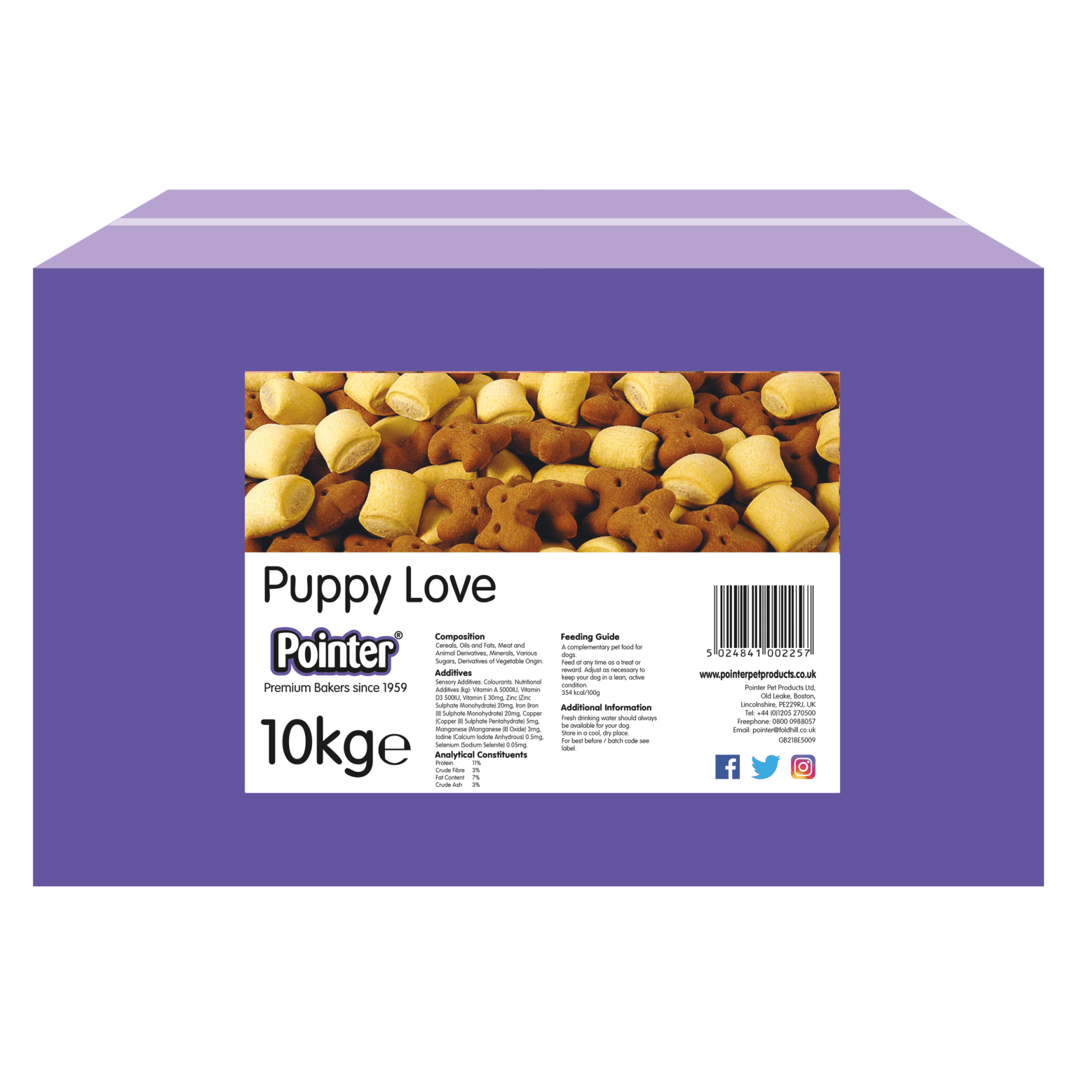 Puppy Love Dog Treats | Assorted Dog Treats | Dog Biscuits 