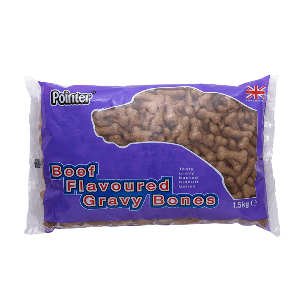 Beef Flavoured Gravy Bones 1.5kg Pointers Pet Foods