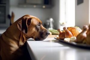 dog friendly roast dinner